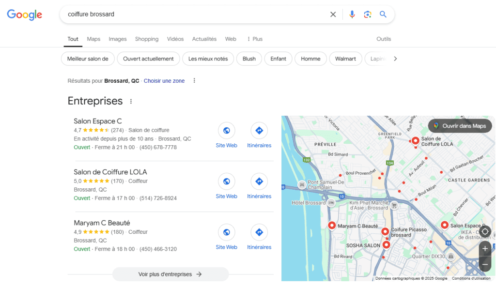 google local pack