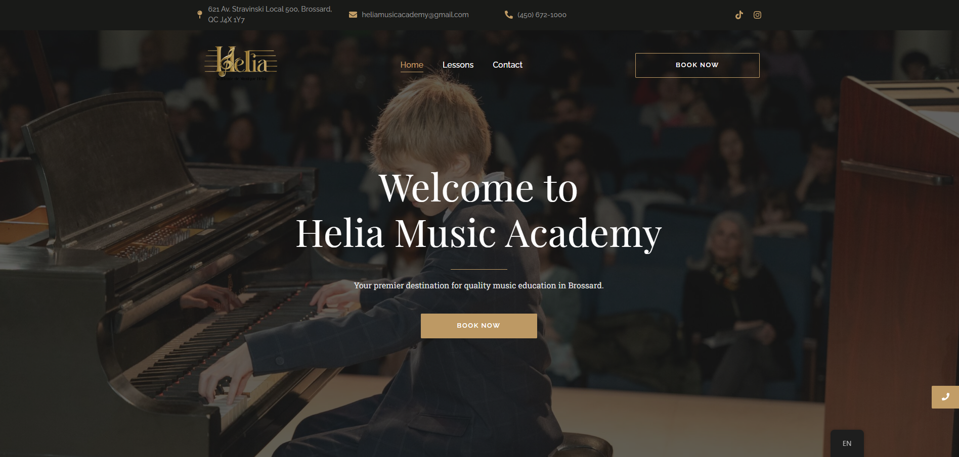 helia music academy website