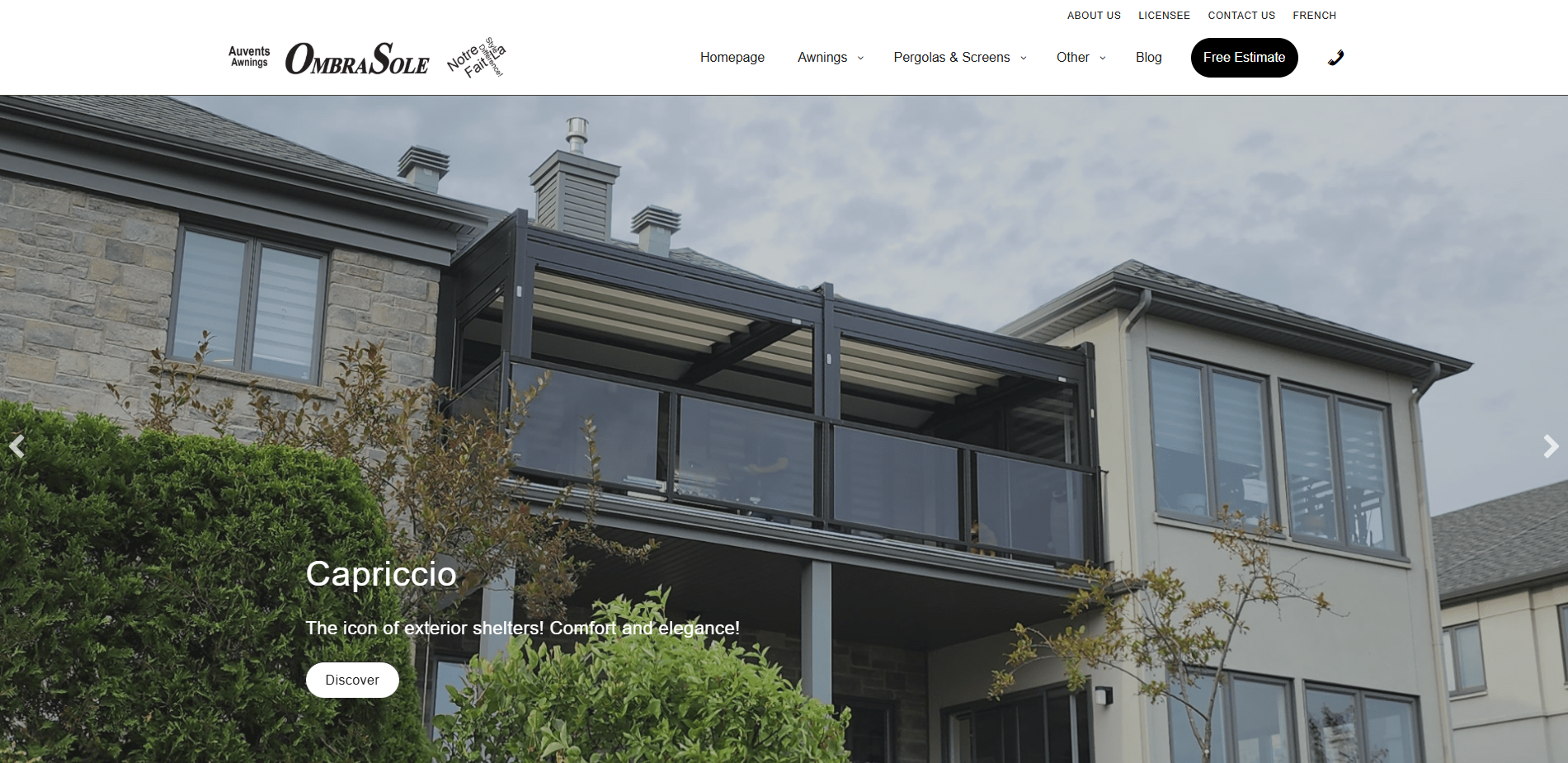Awnings and Pergolas