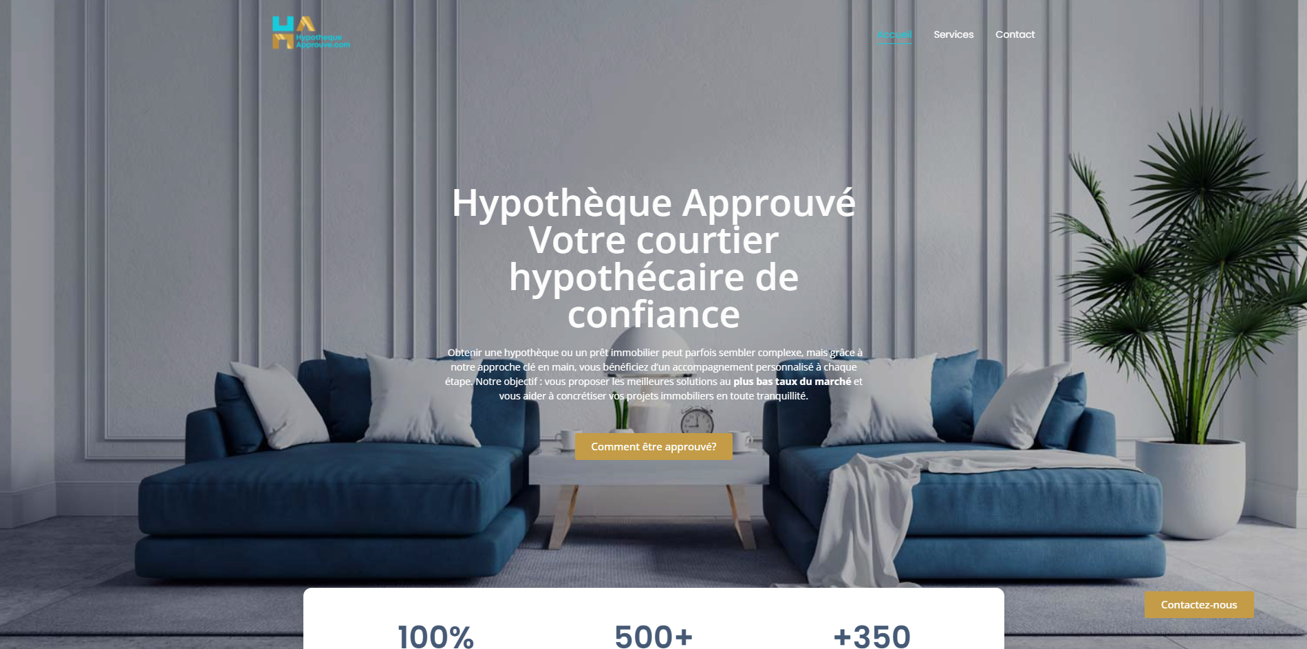Example of a website