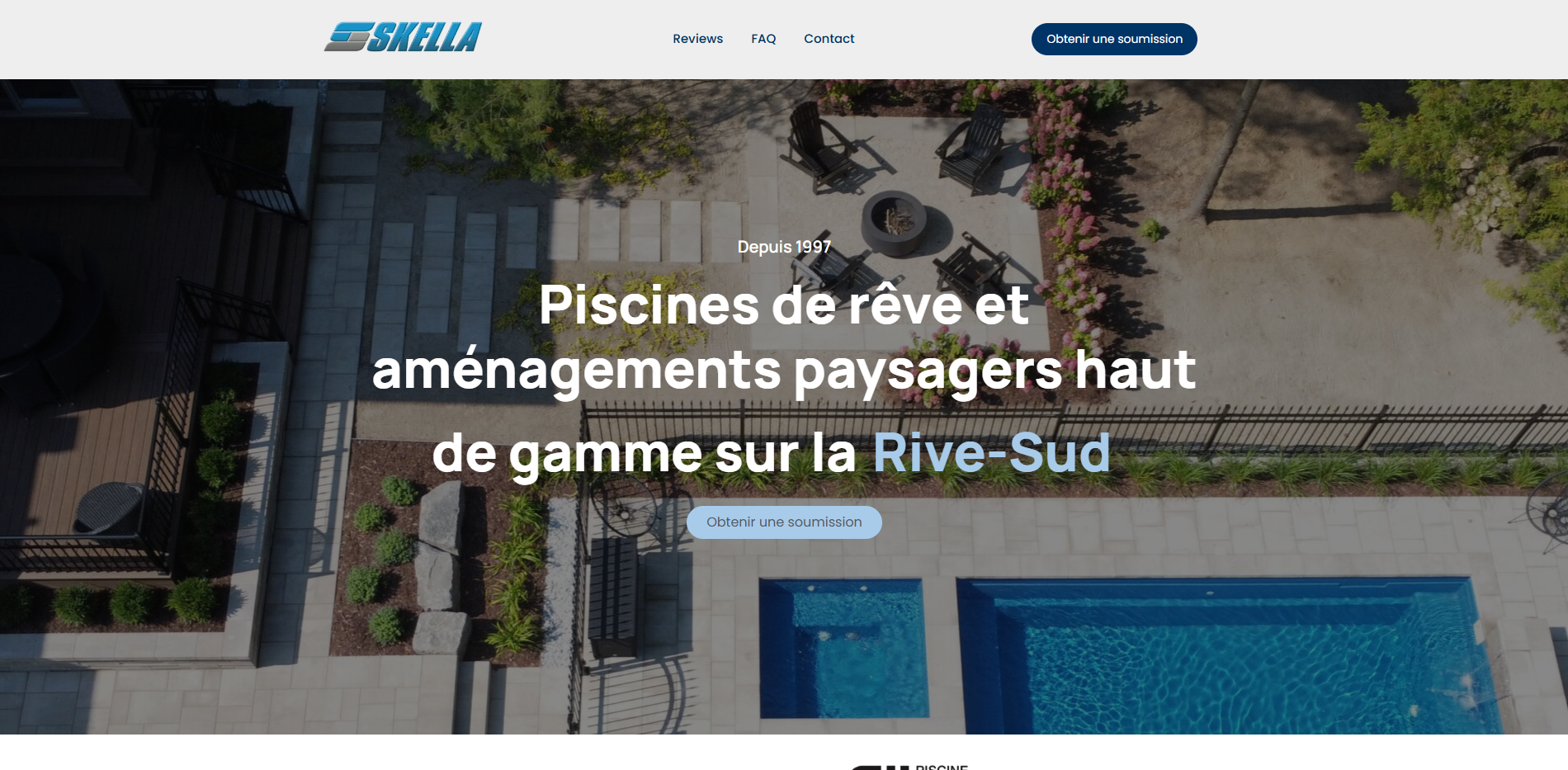 Example of a website